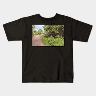 Bridge Over An Abandoned Canal Kids T-Shirt